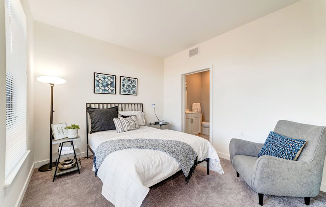 Model Apt-Bedroom view 1